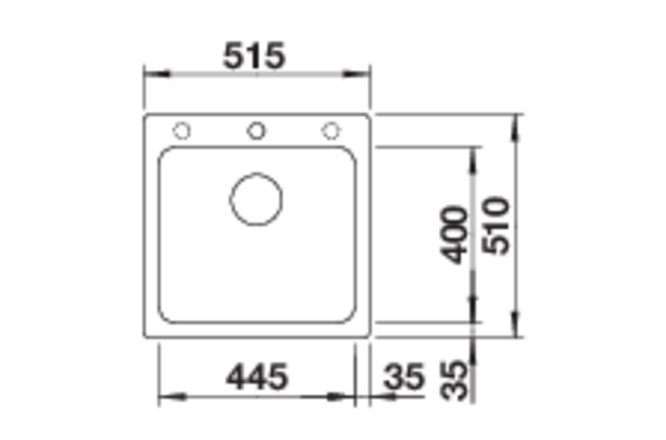 �������� ����� Blanco Naya 5 ������ �����  527310