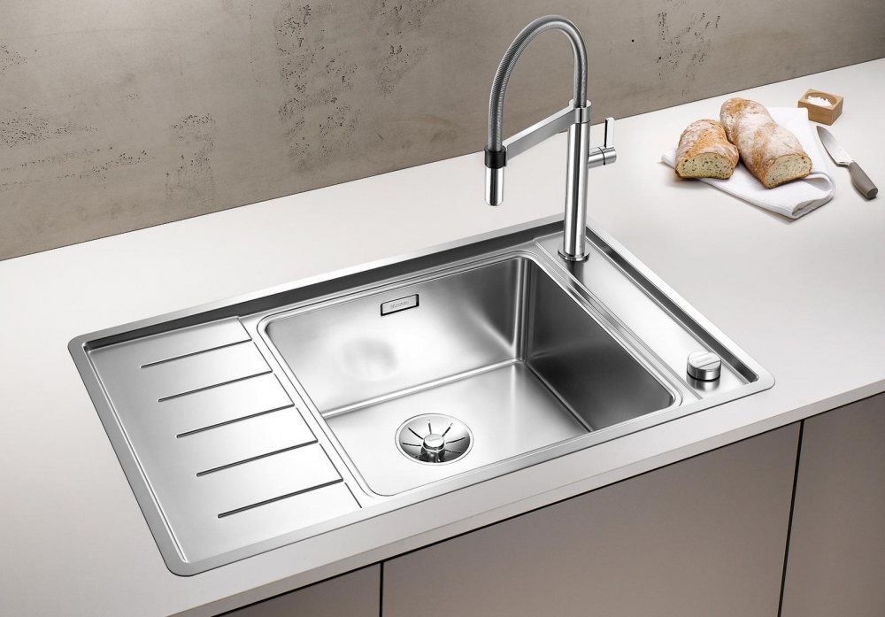 Кухонная мойка Blanco Andano XL 6 S-IF Compact нержавеющая сталь зеркальная полировка чаша слева 523002