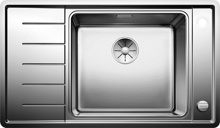 Кухонная мойка Blanco Andano XL 6 S-IF Compact нержавеющая сталь зеркальная полировка чаша справа 523001