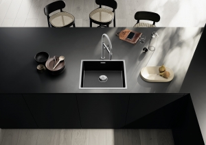   Blanco Claron 500-IF Dark Steel  527836