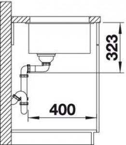 Кухонная мойка Blanco Subline 700-U Level
