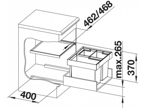 ������� ���������� ������ Blanco Flexon II 50/3 521470