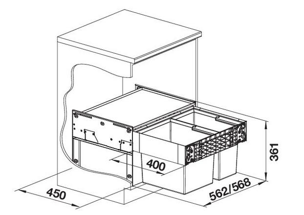 ������� ���������� ������ Blanco Select II 60/2 526203