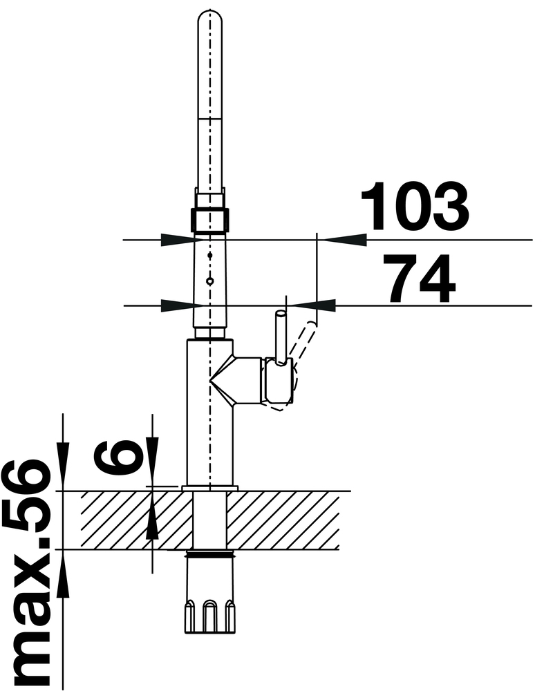 ��������� Blanco Catris-S Flexo ����� ������ ����� 527731