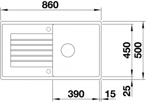 �������� ����� Blanco Zia 5 S ������ �����  527204