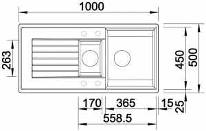 �������� ����� Blanco Zia 6 S ������ �����  527207
