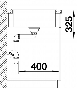�������� ����� Blanco Zia XL 6 S Compact ������ �����  527397