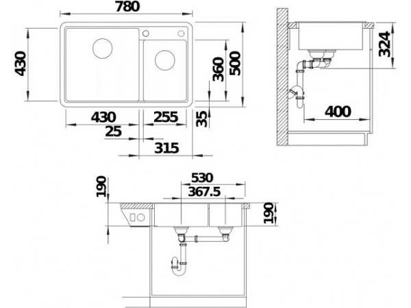 �������� ����� Blanco Legra 8 ������ ����� 527089