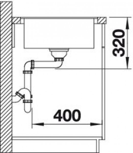   Blanco Metra XL 6 S-F  516522