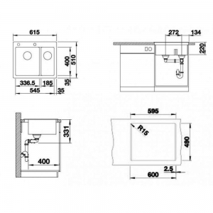   Blanco Pleon 6 Split  525308