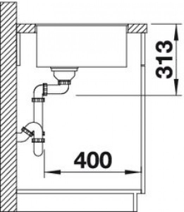   Blanco Subline 320-F  523416