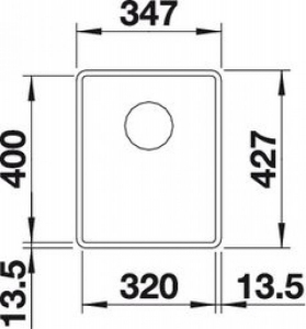   Blanco Subline 320-F  523420