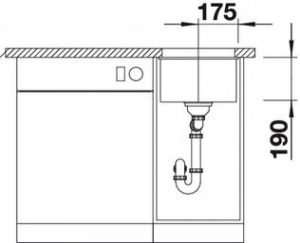   Blanco Subline 320-U  523412