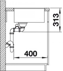   Blanco Subline 340/160-F  525984