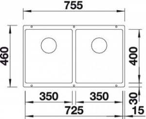   Blanco Subline 350/350-U   523581
