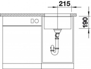   Blanco Subline 400-U   523429