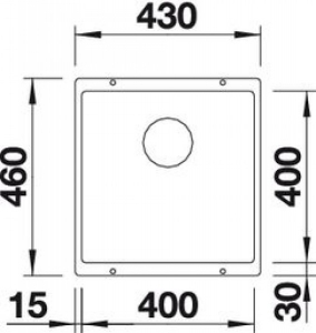   Blanco Subline 400-U   523429
