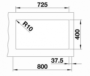   Blanco Subline 430/270-U  523155