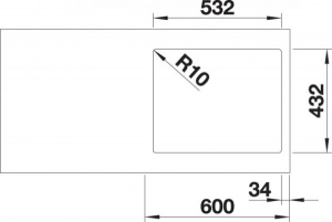   Blanco Subline 500-IF a 524107