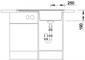   Blanco Zenar 45 S        523838