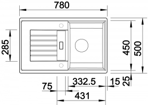  Blanco Zia 45 S  514726