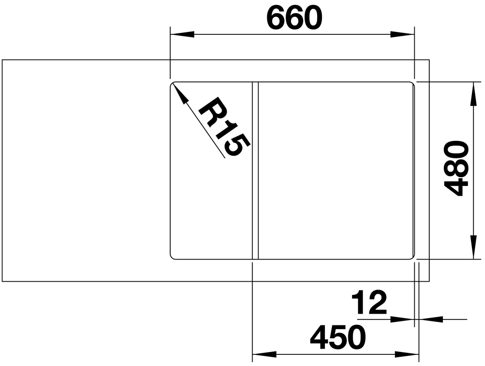   Blanco Zia 45 S Compact  526009