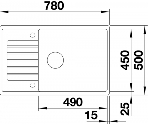   Blanco Zia XL 6 S Compact  523282