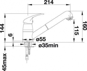 ��������� Blanco Daras-S Silgranit ������ 526234