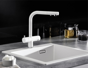 Смеситель Blanco Fontas II Silgranit жемчужный 525147